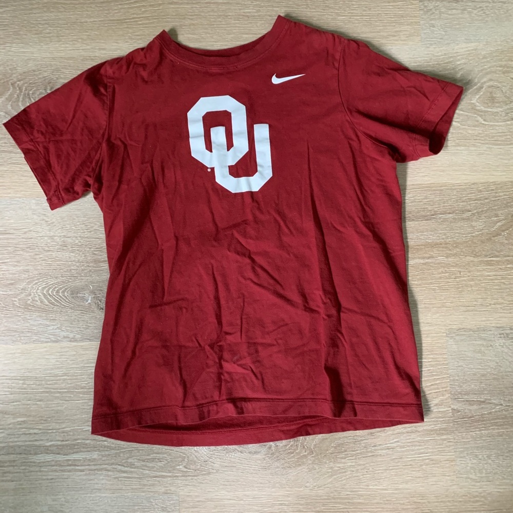 Red Oklahoma Sooners OU Shirt